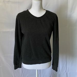Heather grey sweatshirt